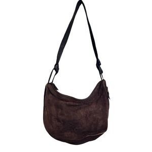 Vintage‎ Brown Suede Purse